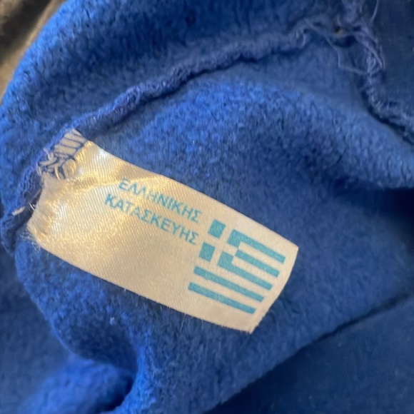 🇬🇷 BERTO CONTI Sweater - Blue & Gray - Picture 12 of 14